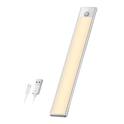 Solutie de Iluminare LED Inteligenta, Senzor de Miscare, SensoBright VITAH, Reincarcabila si Wireless, Lumina Calda 3000K, 3 Moduri de Functionare, 30 cm lungime, Ideala pentru Iluminare Automata si Eficienta pentru Orice Spatiu