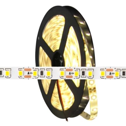 Banda LED, ECOLIGHT, 5 m, Lumina calda, 3000K, 200lm/m, IP20