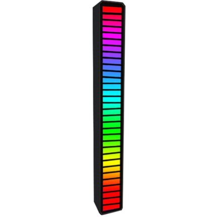 Bara decorativa luminoasa DanceLight, Bluetooth, Sound Control, Music Smart Sync Coloring, Multicolor