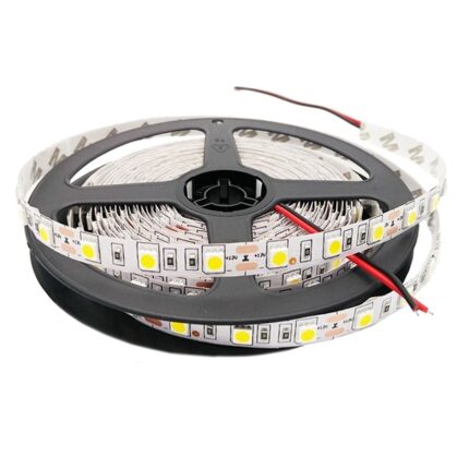 Banda LED 12V 14.4W/M 60LED/m, IP20 R5050, 6400K - rola 5m
