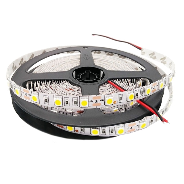 Banda LED 12V 14.4W/M 60LED/m, IP20 R5050, 6400K - rola 5m