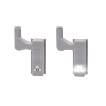 Set 2 lumini LED pentru dulap, baterii incluse