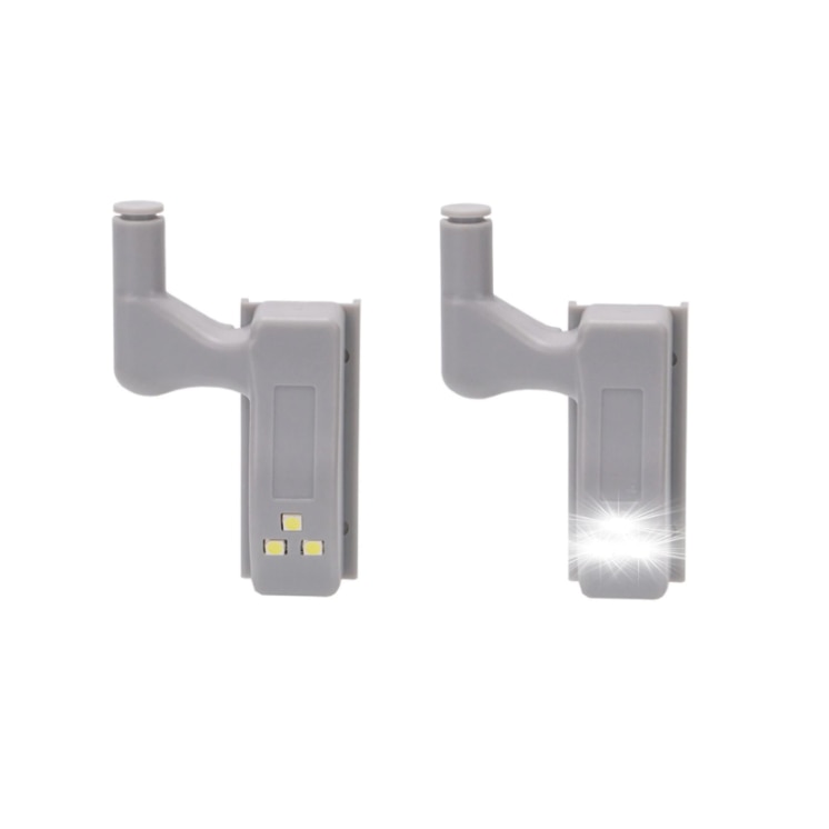 Set 2 lumini LED pentru dulap, baterii incluse