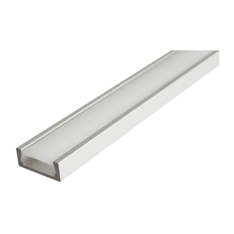 Profil aluminiu pentru banda LED Aplicat, Optonica, 6 mm, 2 metri