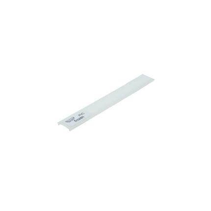 Difuzor pentru profil LED Lumines, PVC, 1m, Alb