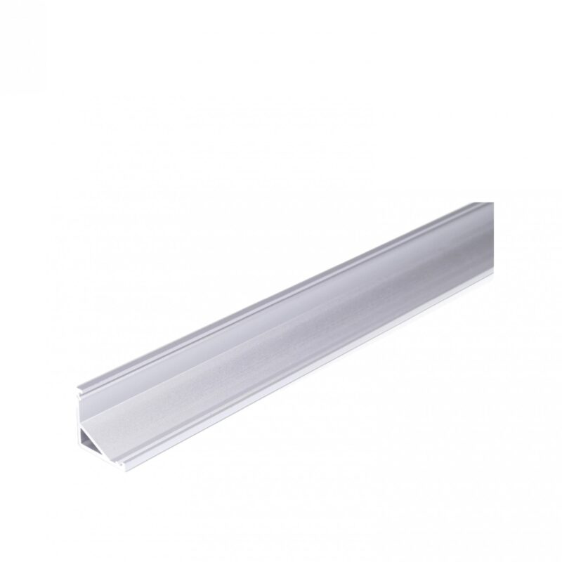 Profil LED de colt CABI 12, aluminiu anodizat, lungime 2m