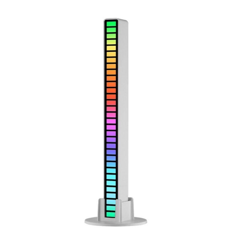 Led Bar RGB MRG MD08, VU Meter, 32 LED RGB Pentru Masina Casa
