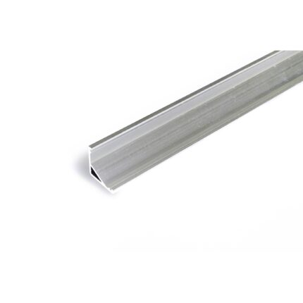 Profil aluminiu pentru banda LED, CABI, 2m, aluminiu brut