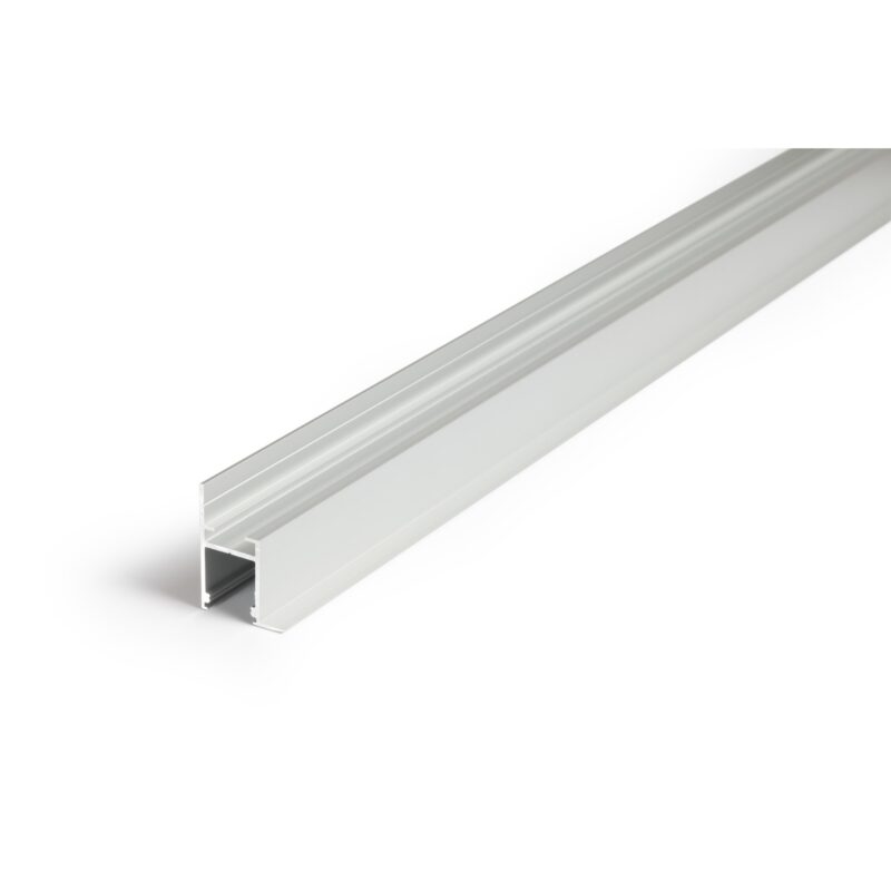 Profil aluminiu pentru banda LED - FRAME - 1m - aluminiu anodizat