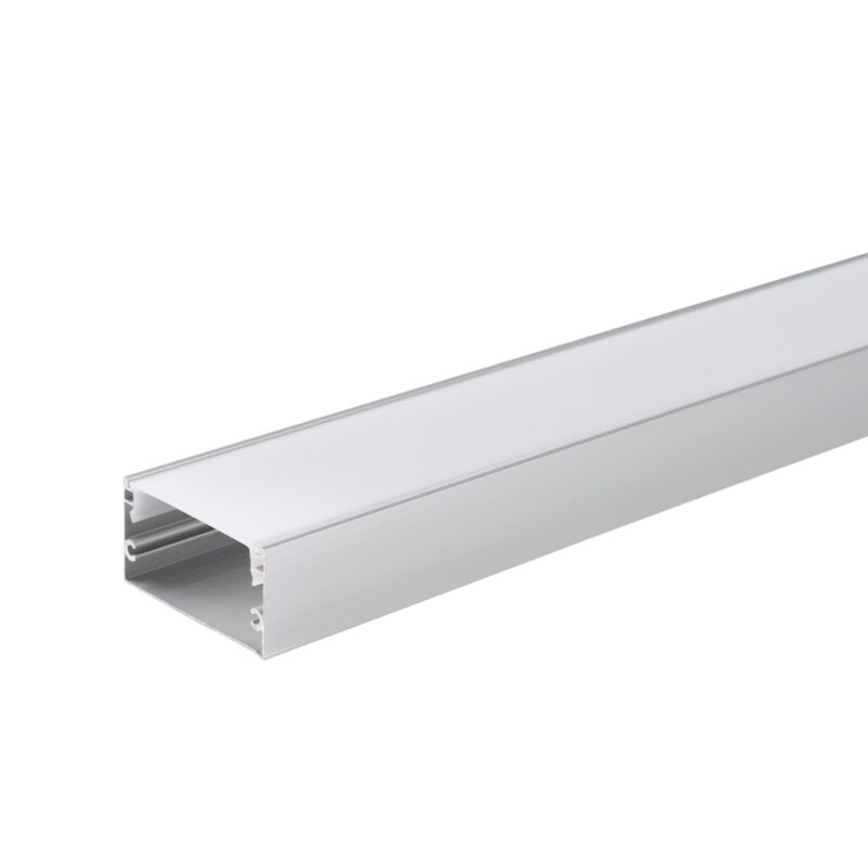 Profil de aluminiu pentru Banda LED L=2m 40*20mm cu dispersor alb