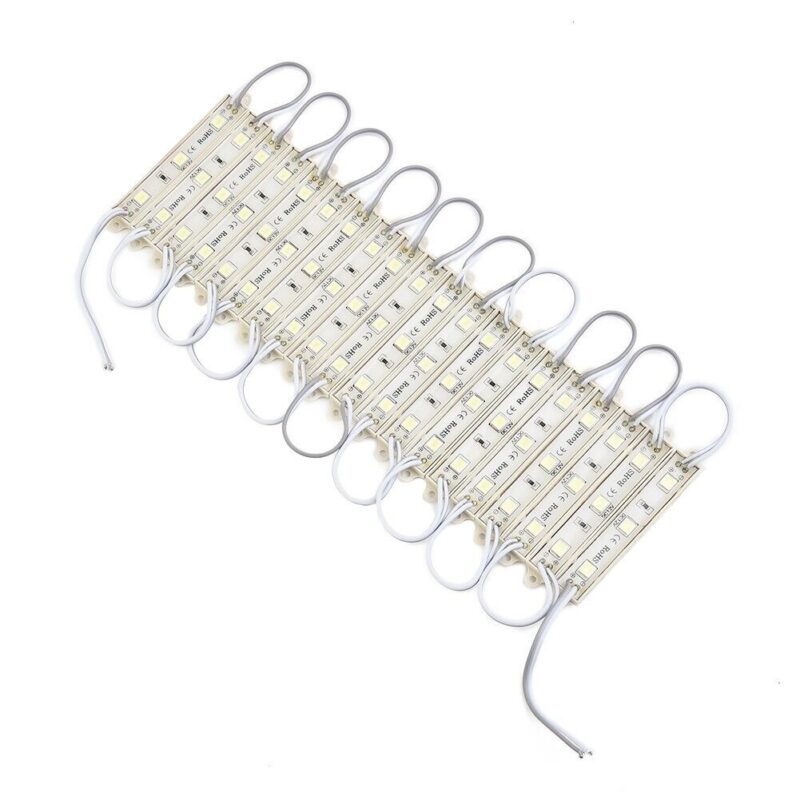 Set 20x Modul 3 Led SMD MRG M892, SMD 5050, Led SMD Alb Rece C890