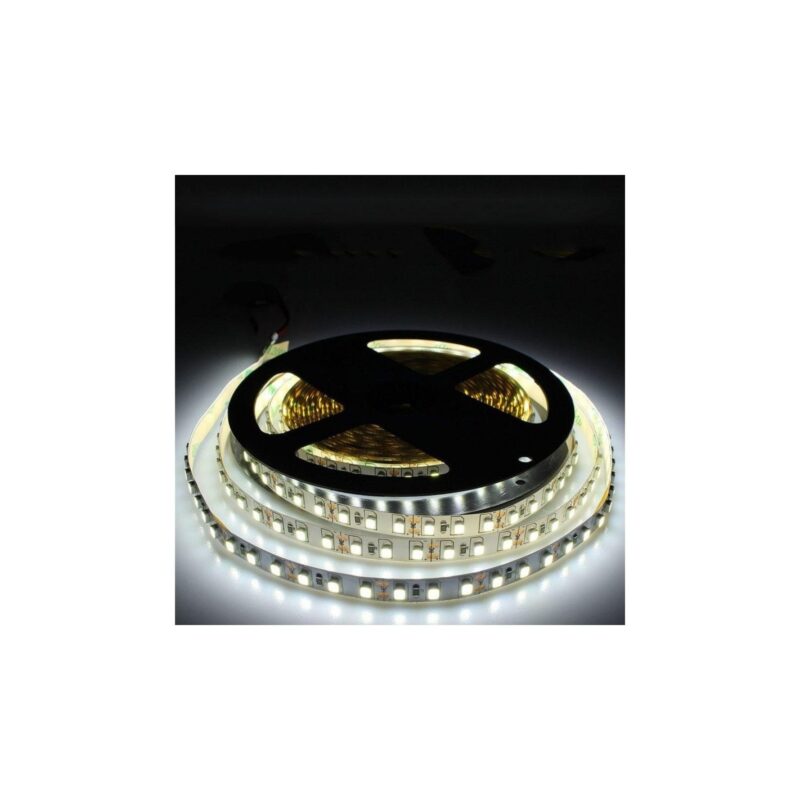 Banda led 9.6W, 12V, Lumina rece, IP20, Rola 10 metri (2x5 metri)