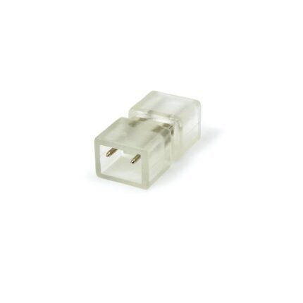 Conector benzi LED 120LED/m 14x5mm, Koloreno, 230V, Scurt, Transparent