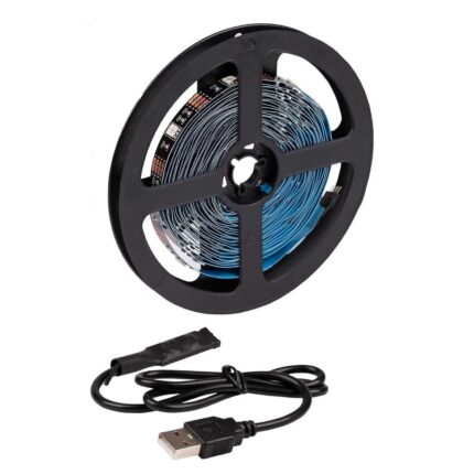 Banda LED RGB cu aplicatie, 5m, USB