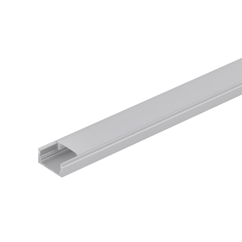 Profil banda led, aluminiu, aplicat, benzi led, 2m, APK207 Ultralux smartsystem