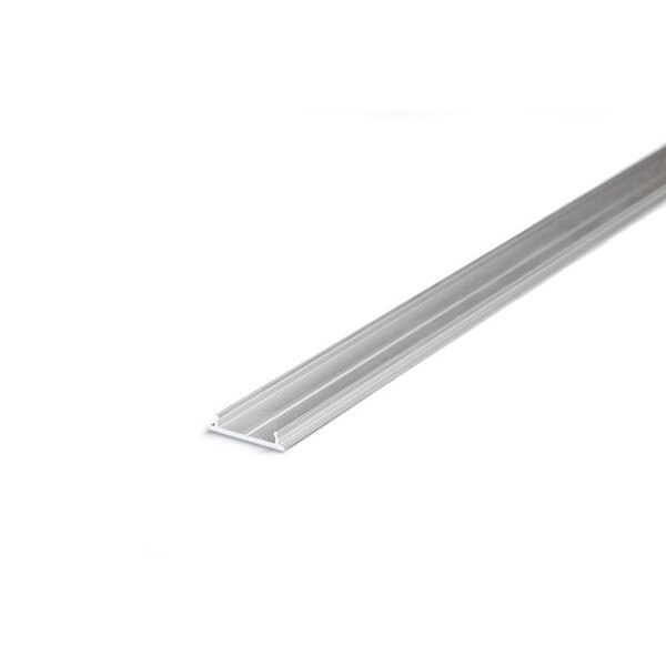 Profil aluminiu pentru banda LED FIX12, 1m, aluminiu brut