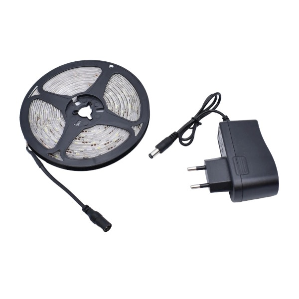 Banda Led Alba EDAR, Lumina Rece, SMD 5050, 300, A+, Cu Alimentator Inclus, 5M
