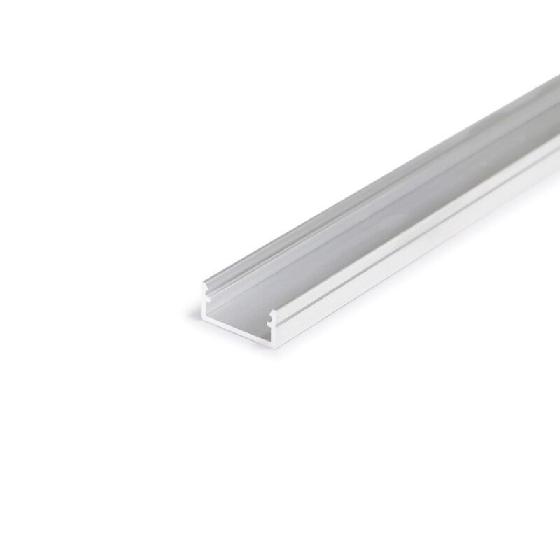 Profil aluminiu pentru banda LED - BEGTON - 1m - aluminiu brut