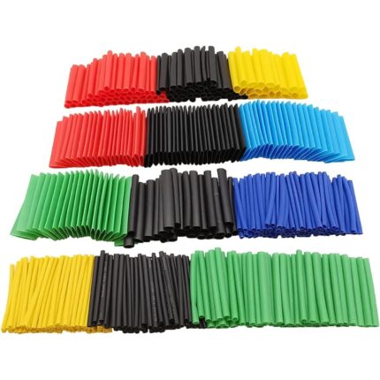 Set 530 tuburi termocontractibile, Gsedaox, 8 Dimensiuni, Multicolor