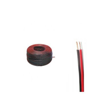 Cablu Electric 1m Cupru Flexibil Yardage 2x0,50mm2 Negru