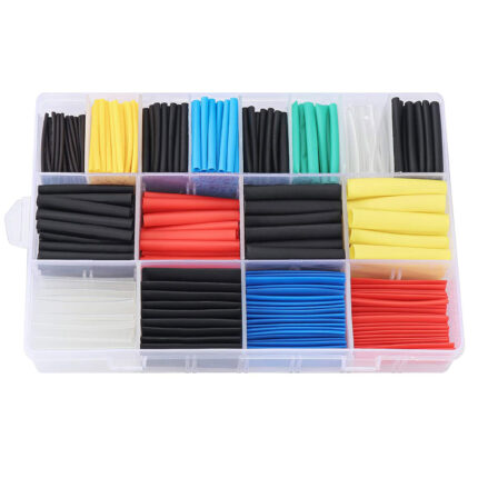Set 328 tuburi termocontractabile (shrink tube) pentru izolatie impermeabila, Sundiguer, Silicon, Multicolor