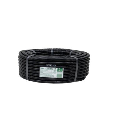 Tub flexibil, copex, din PVC fara fir de tragere, diametru 16mm, lungime 50m