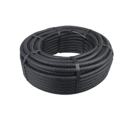 Tub Copex flexibil HF, rezistenta compresie 320N, diamentru 20 mm, lungime 50m, negru