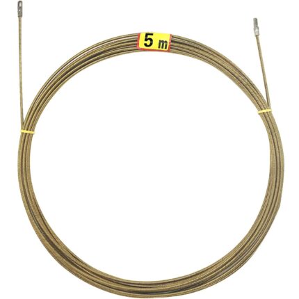 Fir pentru tras cabluri, JENUOS®, Poliester, 4 mm x 5 m, Cupru