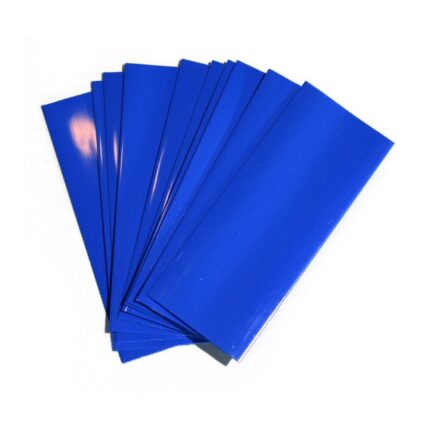 50 Bucati tuburi PVC termocontractabile pentru Baterii 20700/21700 Albastru inchis
