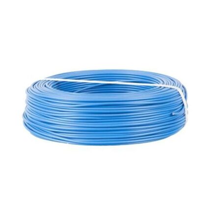Rola 100 metri cablu PVC 0,14mmp, albastru