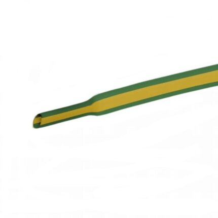 Tub termocontractibil, Galben-verde, 4,8 / 2,4 mm, 5m