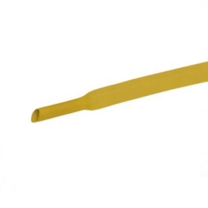 Tub termocontractibil, Galben, 6 / 3 mm, 10m