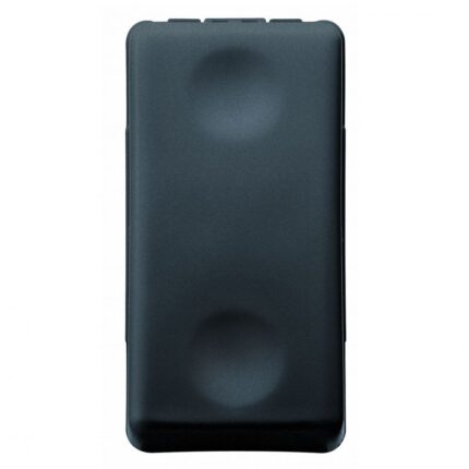 Intrerupator cu revenire Gewiss GW21510, 1 modul, 10A, Negru