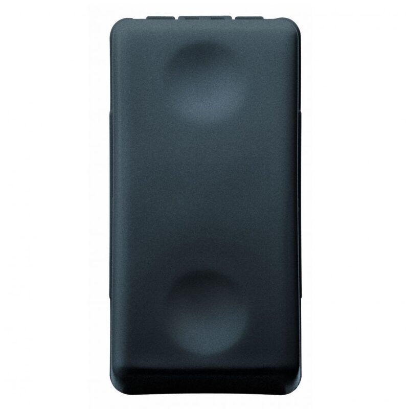 Intrerupator cu revenire Gewiss GW21510, 1 modul, 10A, Negru