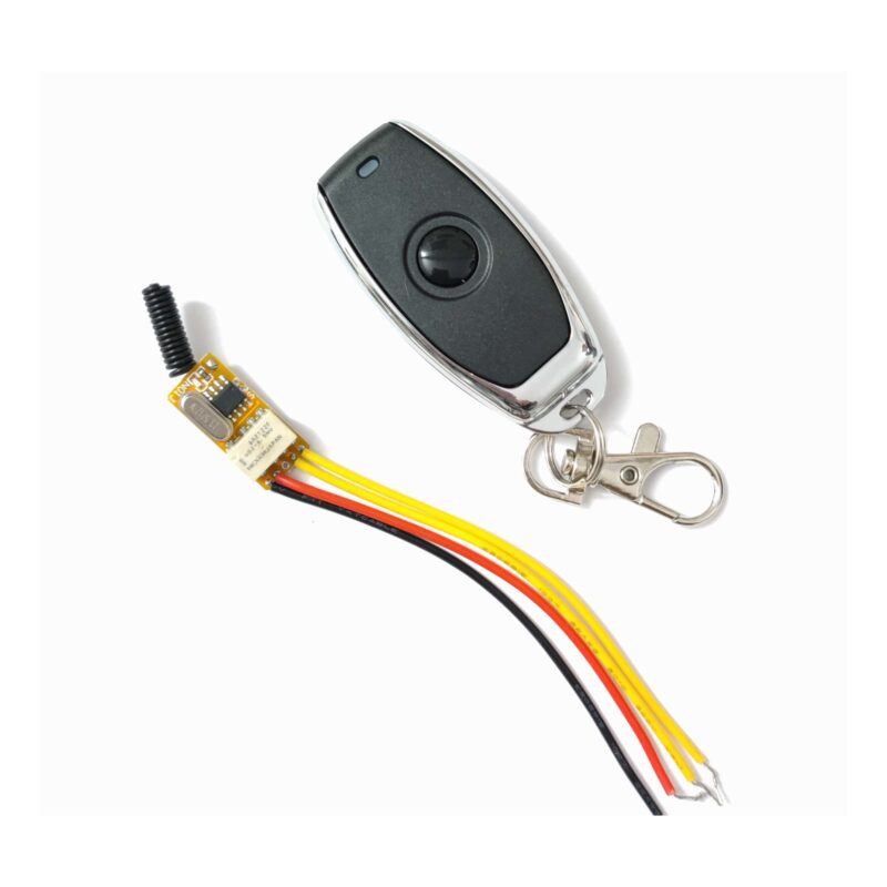 Mini Comutator releu telecomandat fara fir un canal cu telecomanda 3.3v - 12v