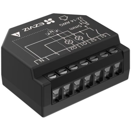 Releu inteligent Ezviz T36WM, Wi-Fi, cu programare si automatizare, statistica, scena inteligenta, control vocal, control pe doua canale cu un singur dispozitiv