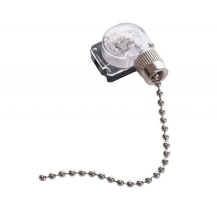 Intrerupator ElecTech cu lant ON/OFF, 4A, 125-250V, lungime lant 100MM cu posibilitate de prelungire