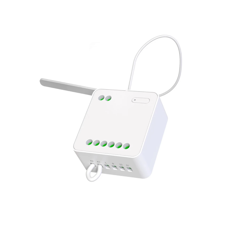 Releu Yeelight Smart Dual Control Module, Wi-Fi, Bluetooth, cu nul, 220-240V 50/60Hz