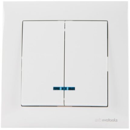 Interupator cu led dublu ST2002 Evotools