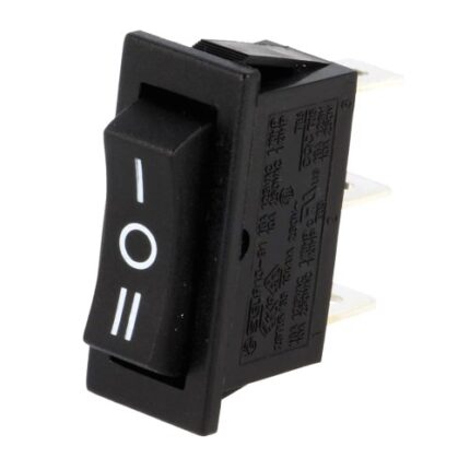 Intrerupator ON-OFF-ON, 3 pozitii, SP3T, SCI, R13-91D-01-BB-7D, T234710