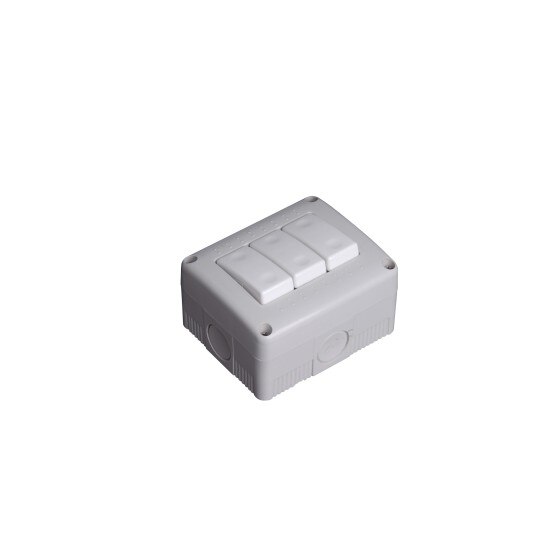Intrerupator Triplu Fara Capac AG IP20