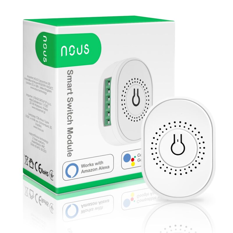 Modul inteligent, Smart WiFi, Switch 1/2, canal 16A, Nous, L10