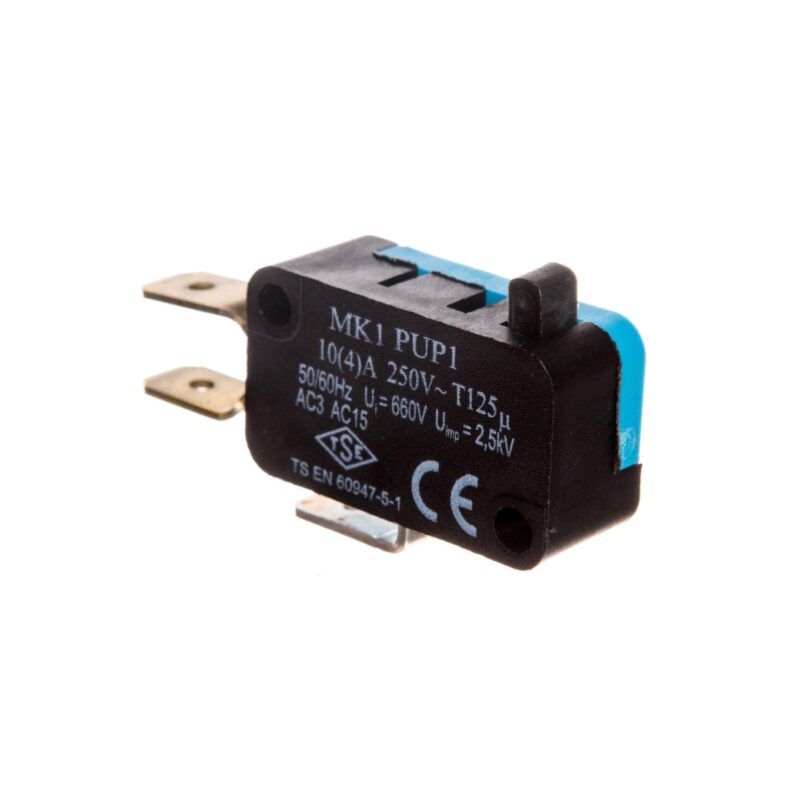 Microintrerupator, Promet, 1NO+1NC, Plastic, Negru, T0-MK1PUP1