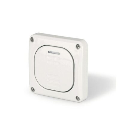 Intrerupator Simplu Scame, Protectie La Umiditate Ip66, Alb