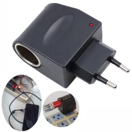 Adaptor priza Cozevdnt, convertor tensiune 220V la 12V, 1000mA max 12W, negru