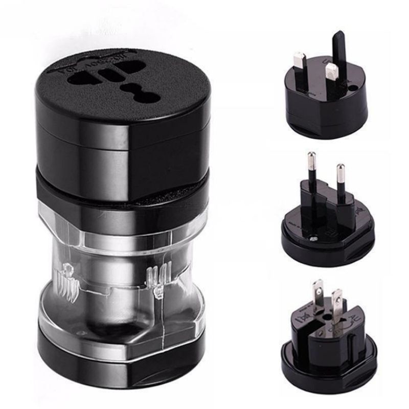 res_1fc4a37e937f3edd96cf30bd9b96dcd5 Adaptor universal de calatorie, compatibil global, 3 adaptoare interschimbabile, negru