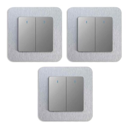 Set 3 bucati Rama Decorativa Tovbmup pentru Intrerupator, 14.6x14.6cm