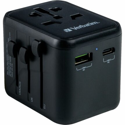 Adaptor Universal de Calatorie Verbatim, Policarbonat