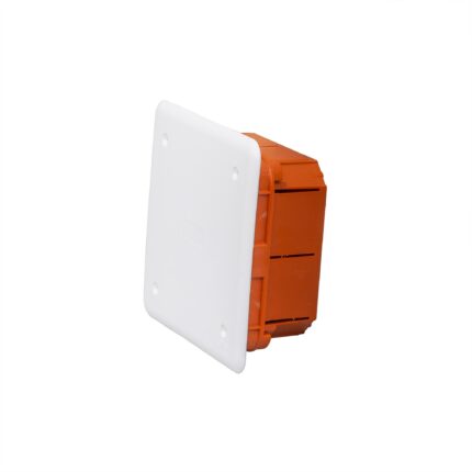 Doza de legatura cu capac, montaj incastrat, 92x92x45mm, Gw 48001 / EXT 10606