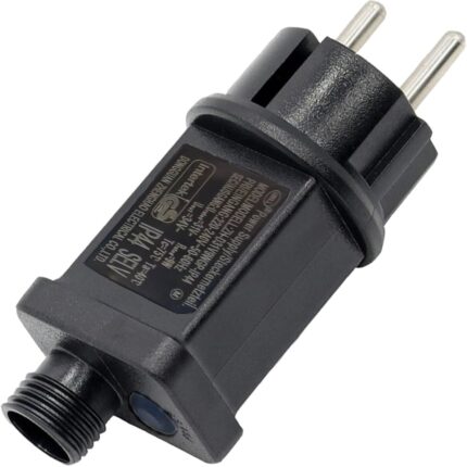 Adaptor LED 31V 9W, 8 moduri iluminare cu memorie, rezistent la apa IP44, termoplastic, multicolor